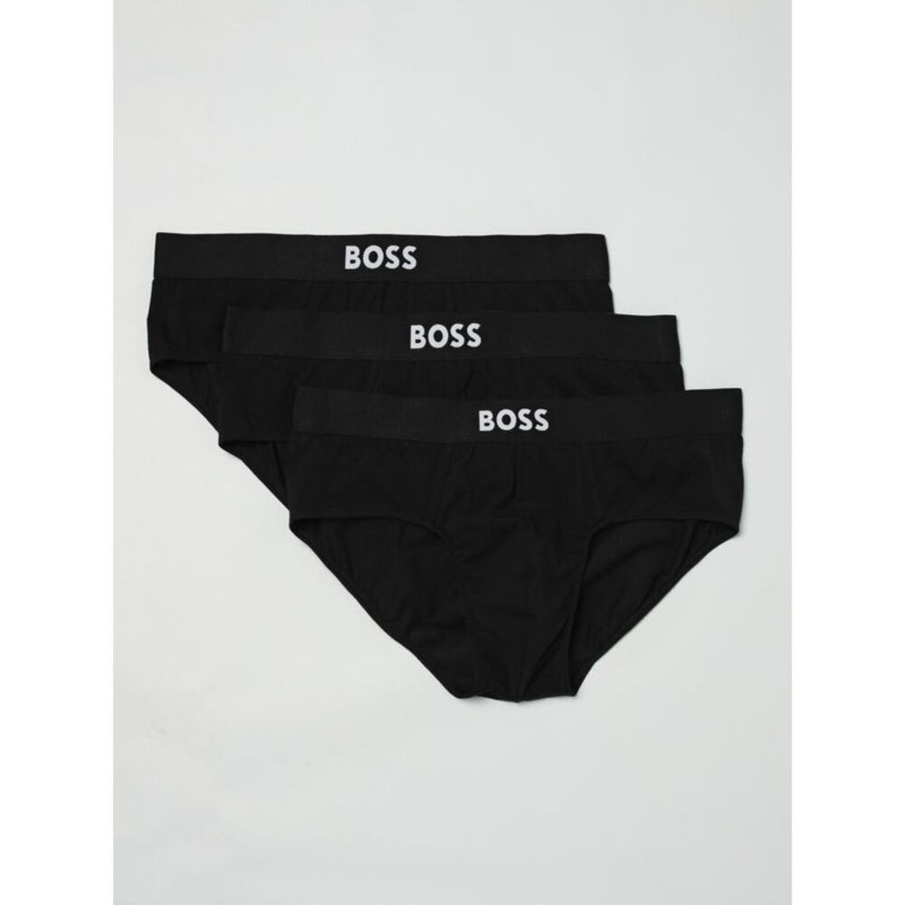 Hugo Men Set Of 3 Stretch Cotton Briefs Hugo
